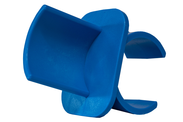 Bar holder plastic in blue